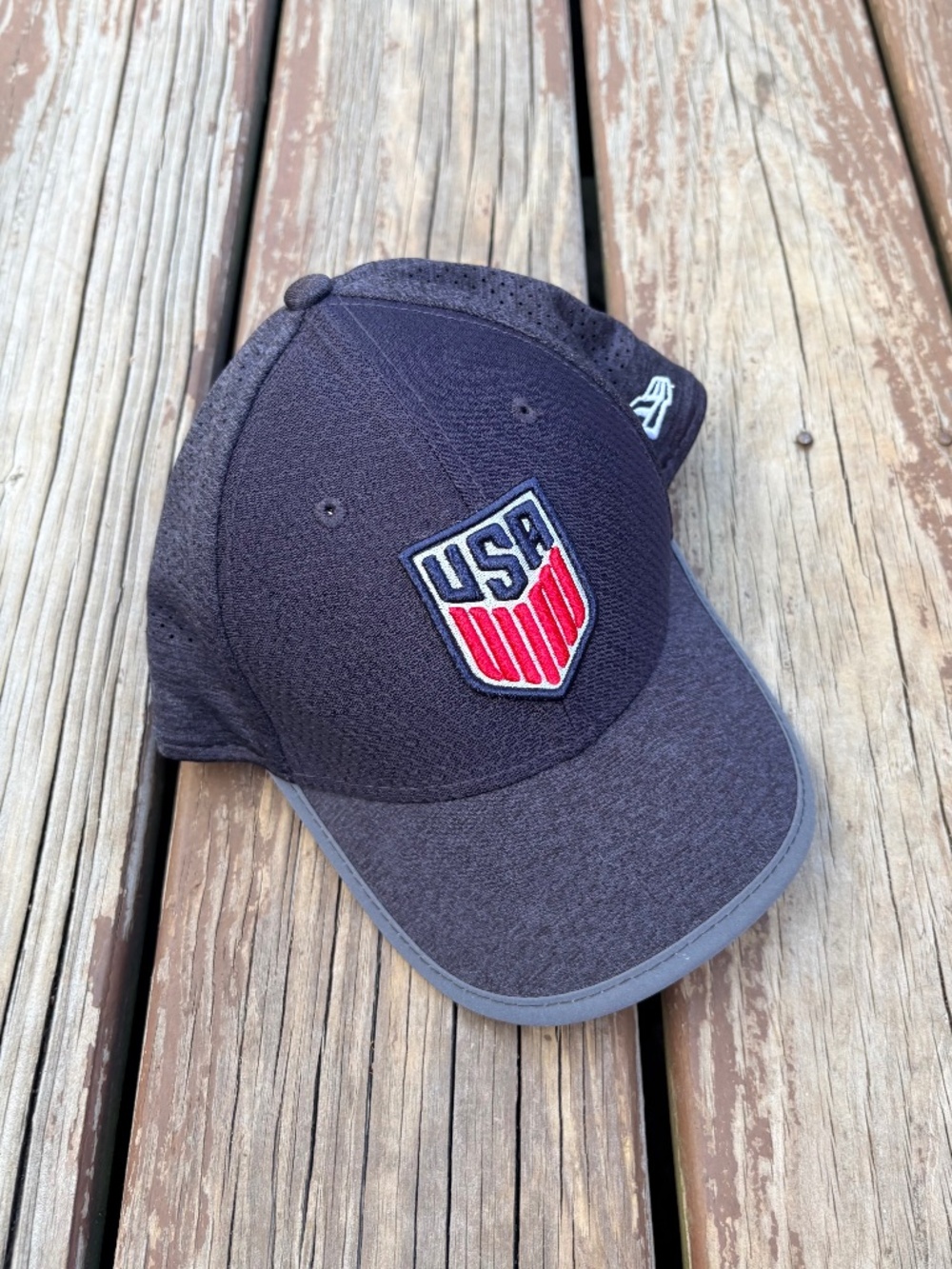 New Era USMNT 39Thirty Flex Hat – Navy (Youth Size)